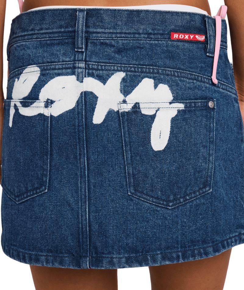 Roxy Backslider Denim Skirt Blue. Roxy Skirts in Womens Skirts & Womens Skirts, Dresses & Jumpsuits. Code: URJDK03005