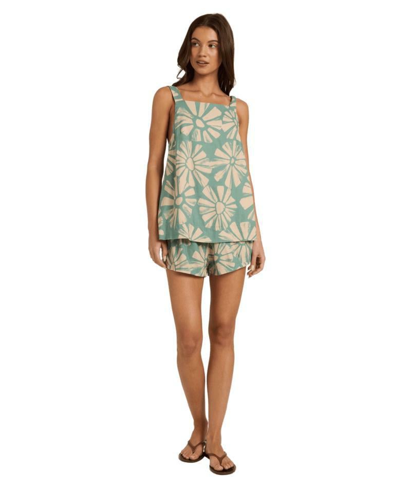Roxy Suntribe Top Matcha. Roxy Shirts - Short Sleeve in Womens Shirts - Short Sleeve & Womens Shirts. Code: URJWT03140