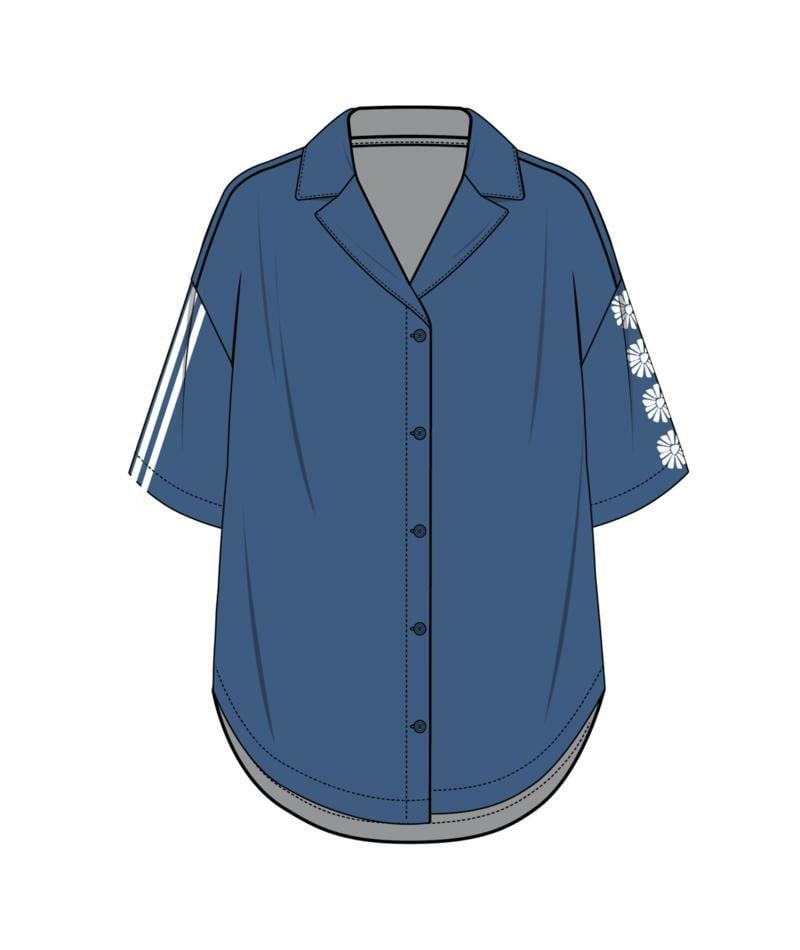 Roxy Sun Kissed Shirt Bijou Blue. Roxy Shirts - Short Sleeve in Womens Shirts - Short Sleeve & Womens Shirts. Code: URJWT03143