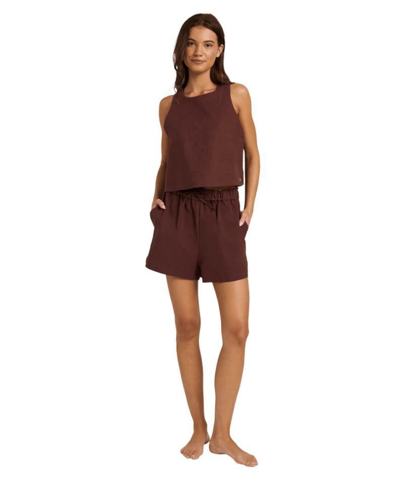 Roxy Amor Top Java. Roxy Shirts - Short Sleeve in Womens Shirts - Short Sleeve & Womens Shirts. Code: URJWT03149