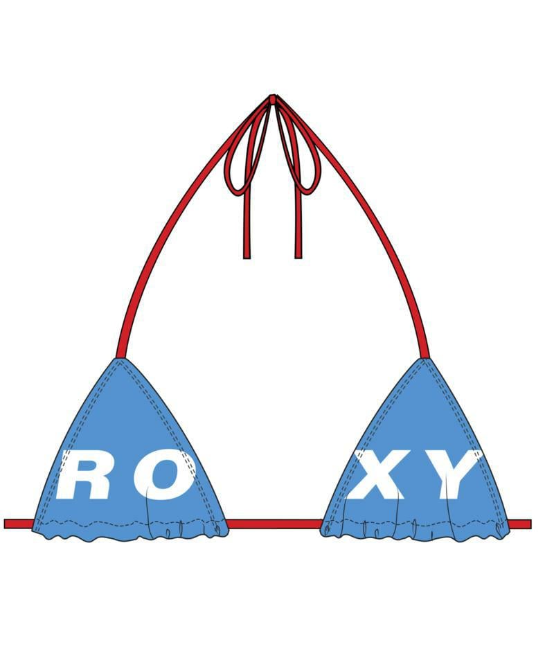 Roxy Upfront Tiki Tri Azure Blue. Roxy Swimwear - Separates in Womens Swimwear - Separates & Womens Swimwear. Code: URJX303129