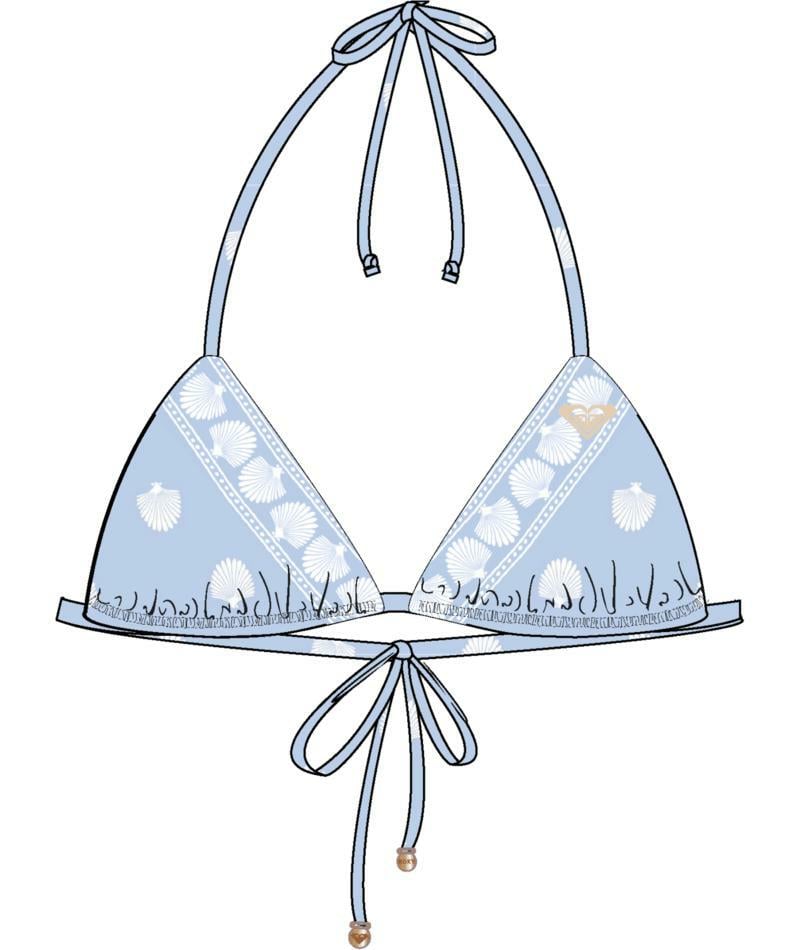 Roxy Shell Yeah Tiki Tri Cerulean Shell Lover. Roxy Swimwear - Separates in Womens Swimwear - Separates & Womens Swimwear. Code: URJX303150