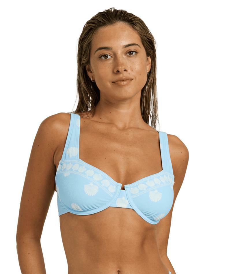 Roxy Shell Yeah Uw Dcup Cerulean Shell Lover. Roxy Swimwear - Separates in Womens Swimwear - Separates & Womens Swimwear. Code: URJX303156