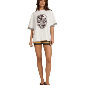 Roxy Sunscape Tee Coconut Milk. Roxy Tees in Womens Tees & Womens T-shirts & Singlets. Code: URJZT03987