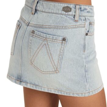 Rvca Mini Denim Skirt Bleached Indigo. Rvca Skirts in Womens Skirts & Womens Skirts, Dresses & Jumpsuits. Code: UVJDK00106