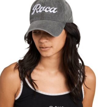 Rvca Acid Wash Embroidery Cap Washed Black. Rvca Hats & Caps in Womens Hats & Caps & Womens Headwear. Code: UVJHA00197