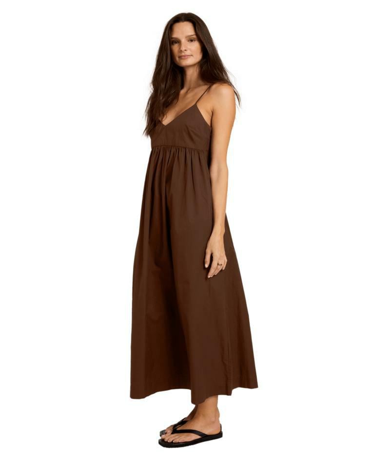 Rvca Cadence Maxi Dress Chocolate. Rvca Dresses in Womens Dresses & Womens Skirts, Dresses & Jumpsuits. Code: UVJWD00240
