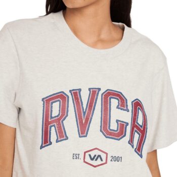 Rvca Dial Up Easy Tee Grey Marle. Rvca Tees in Womens Tees & Womens T-shirts & Singlets. Code: UVJZT00307