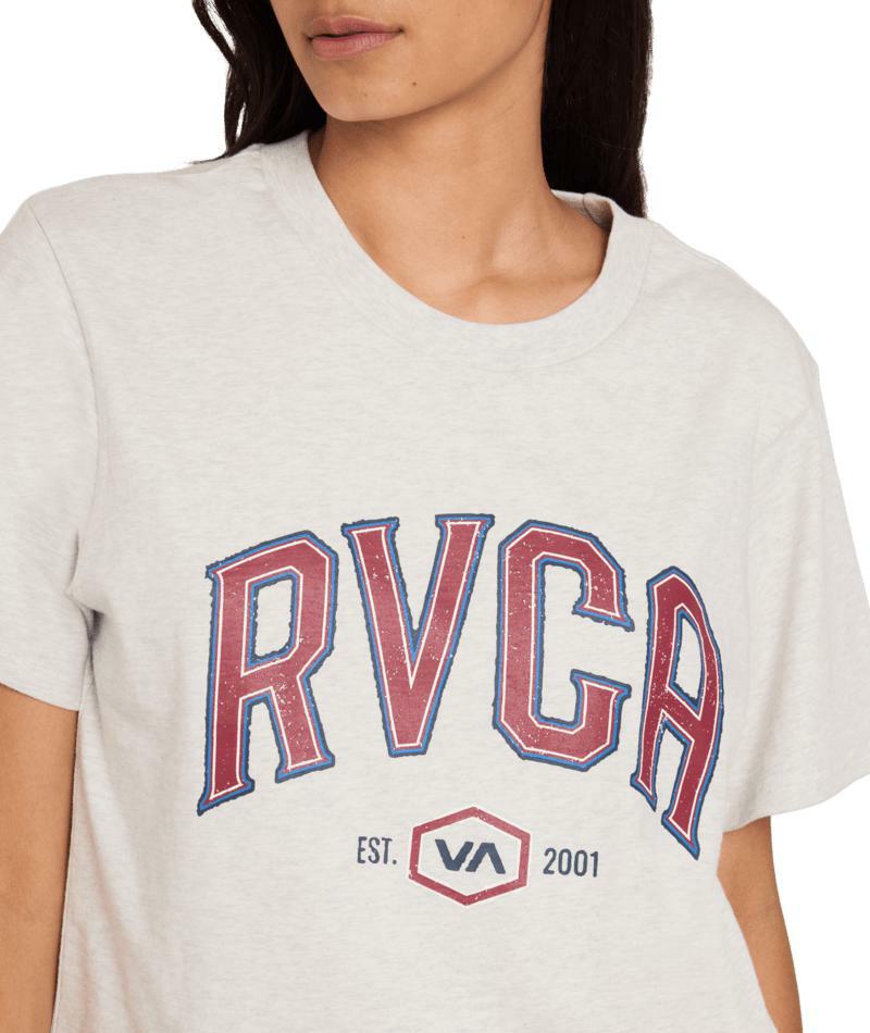 Rvca Dial Up Easy Tee Grey Marle. Rvca Tees in Womens Tees & Womens T-shirts & Singlets. Code: UVJZT00307