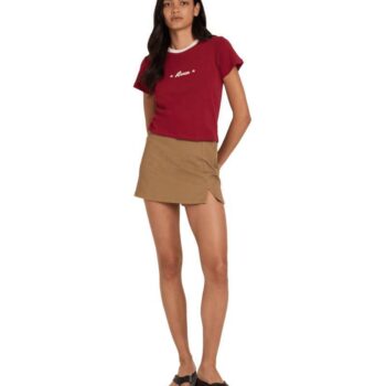 Rvca Lone Ranger 411 Tee Brick Red. Rvca Tees in Womens Tees & Womens T-shirts & Singlets. Code: UVJZT00315