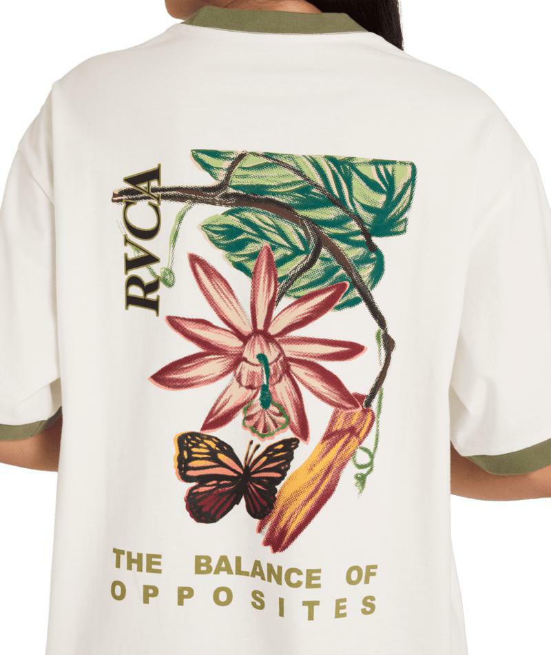 Rvca Palmology Toni Tee Cloud. Rvca Tees in Womens Tees & Womens T-shirts & Singlets. Code: UVJZT00319
