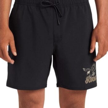 Rvca On Wings Elastic Short Black. Rvca Boardshorts - Fitted Waist in Mens Boardshorts - Fitted Waist & Mens Shorts. Code: UVYBS00161