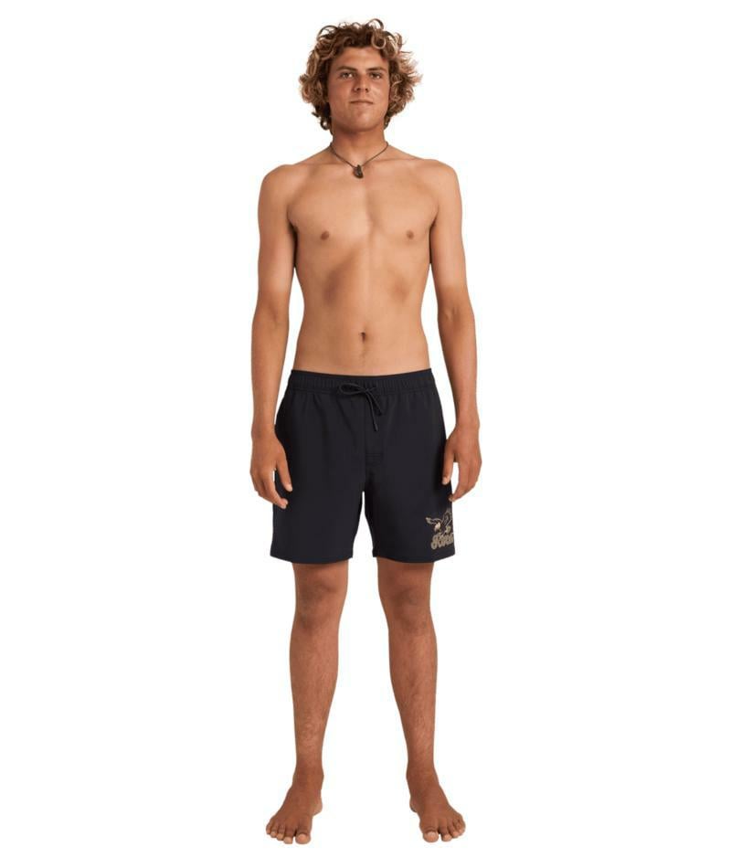 Rvca On Wings Elastic Short Black. Rvca Boardshorts - Fitted Waist in Mens Boardshorts - Fitted Waist & Mens Shorts. Code: UVYBS00161