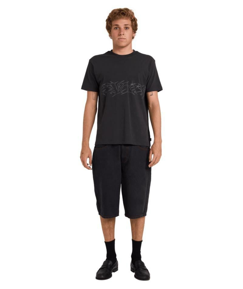 Rvca Dayshift Baggy Denim Shor Black. Rvca Walkshorts - Fitted Waist in Mens Walkshorts - Fitted Waist & Mens Shorts. Code: UVYDS03004