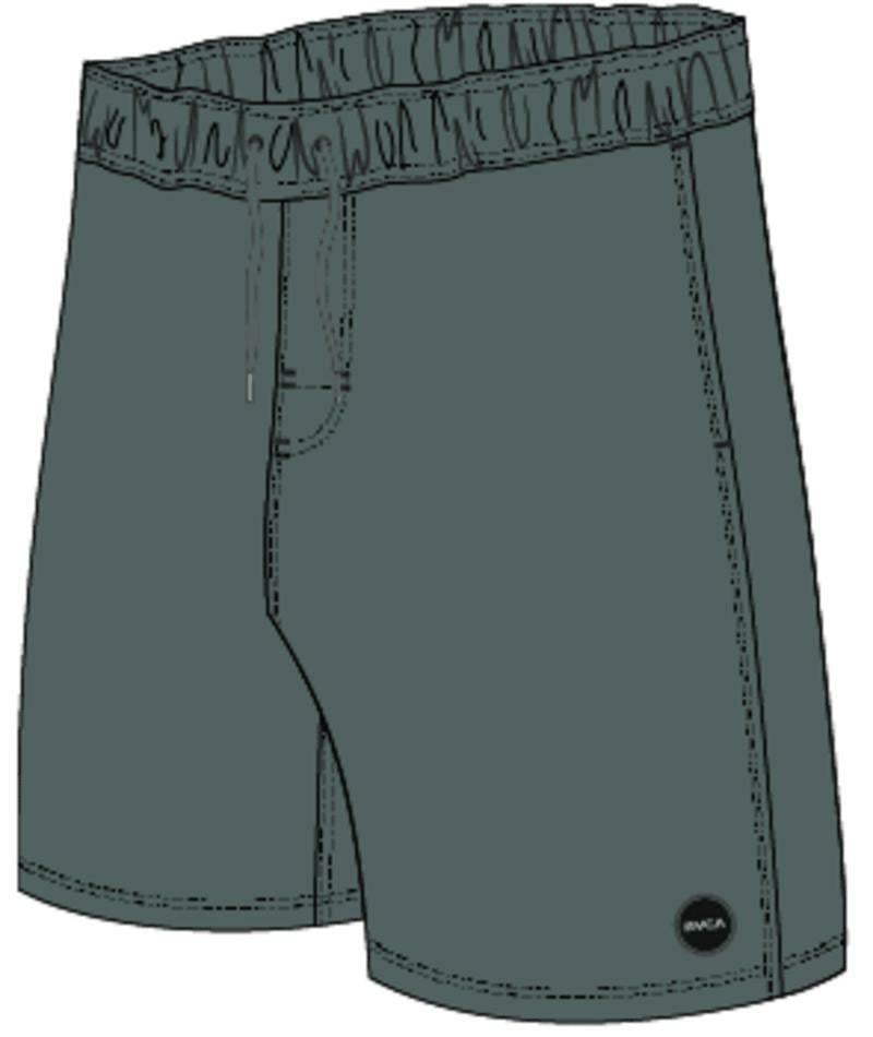 Rvca Escape Elastic Cord Short Balsam Green. Rvca Walkshorts - Fitted Waist in Mens Walkshorts - Fitted Waist & Mens Shorts. Code: UVYWS00151