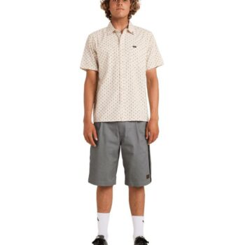 Rvca Breezy Ss Ceramic. Rvca Shirts - Short Sleeve in Mens Shirts - Short Sleeve & Mens Shirts. Code: UVYWT00233