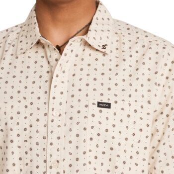 Rvca Breezy Ss Ceramic. Rvca Shirts - Short Sleeve in Mens Shirts - Short Sleeve & Mens Shirts. Code: UVYWT00233
