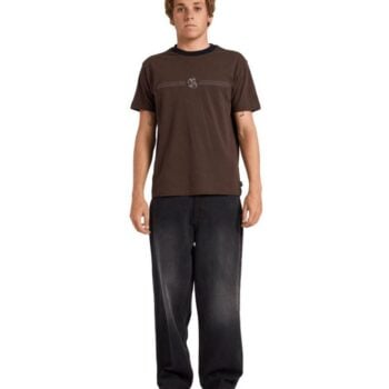 Rvca Rvca Speed Ss Tee Chocolate. Rvca Tees in Mens Tees & Mens T-shirts & Singlets. Code: UVYZT00988