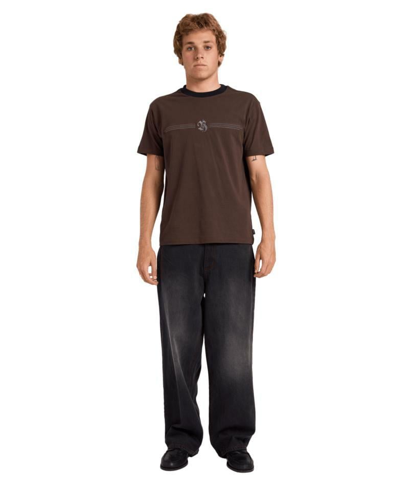 Rvca Rvca Speed Ss Tee Chocolate. Rvca Tees in Mens Tees & Mens T-shirts & Singlets. Code: UVYZT00988