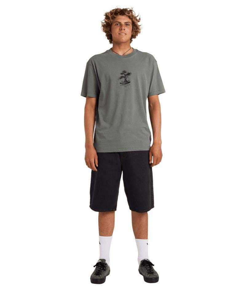 Rvca Balance Tree Ss Sage Leaf. Rvca Tees in Mens Tees & Mens T-shirts & Singlets. Code: UVYZT00991