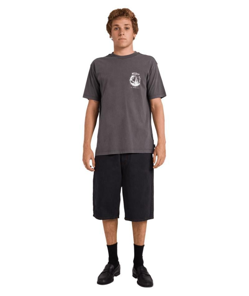 Rvca Endless Journey Ss Pirate Black. Rvca Tees in Mens Tees & Mens T-shirts & Singlets. Code: UVYZT00995