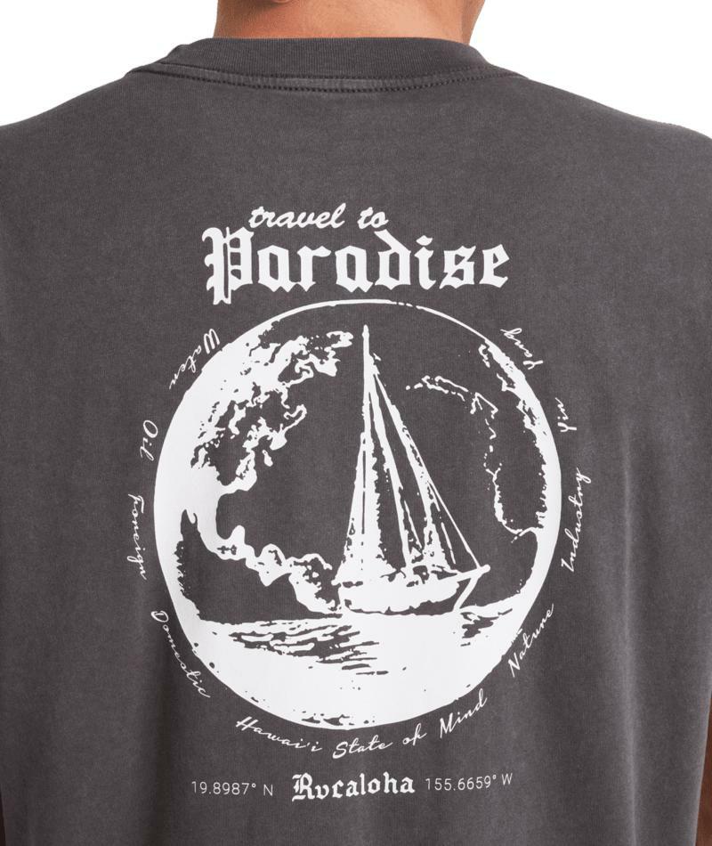 Rvca Endless Journey Ss Pirate Black. Rvca Tees in Mens Tees & Mens T-shirts & Singlets. Code: UVYZT00995
