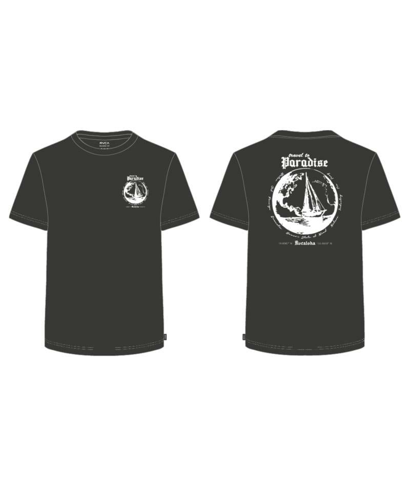 Rvca Endless Journey Ss Pirate Black. Rvca Tees in Mens Tees & Mens T-shirts & Singlets. Code: UVYZT00995