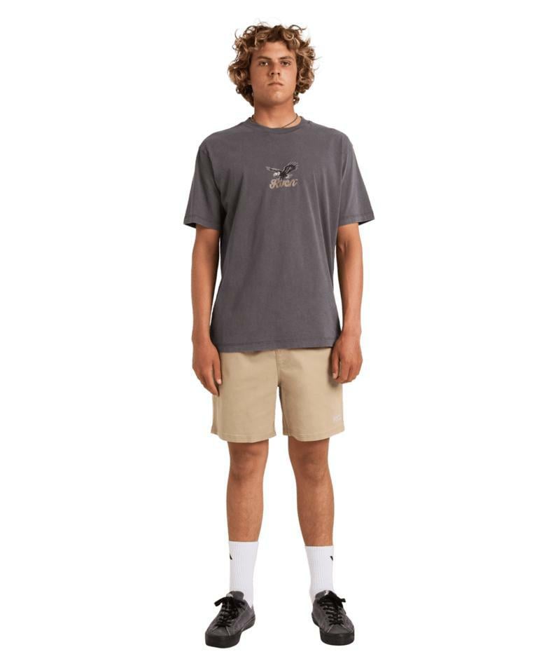 Rvca On Wings Ss Tee Pirate Black. Rvca Tees in Mens Tees & Mens T-shirts & Singlets. Code: UVYZT01010