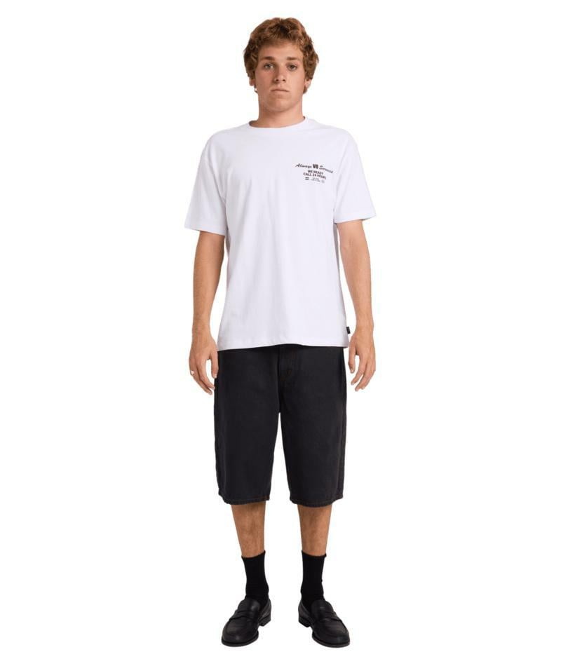 Rvca V8 Ss White. Rvca Tees in Mens Tees & Mens T-shirts & Singlets. Code: UVYZT01011