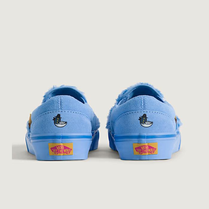 Vans Classic Slip On Kpop Blue Blue. Vans Shoes in Girls Shoes & Girls Footwear. Code: VN00EECCJF