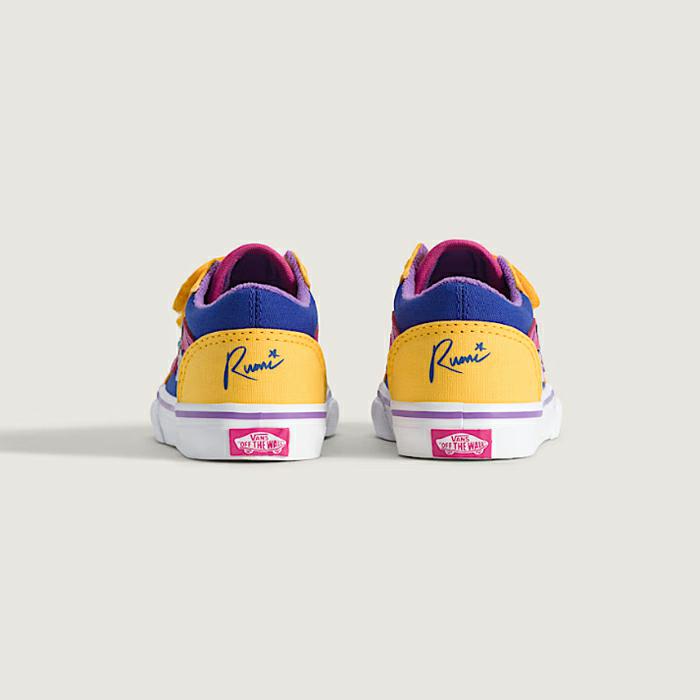 Vans Old Skool V Rumi Yellow Rumi Yellow. Vans Shoes in Toddler Girls Shoes & Toddler Girls Footwear. Code: VN00Z9TYLW
