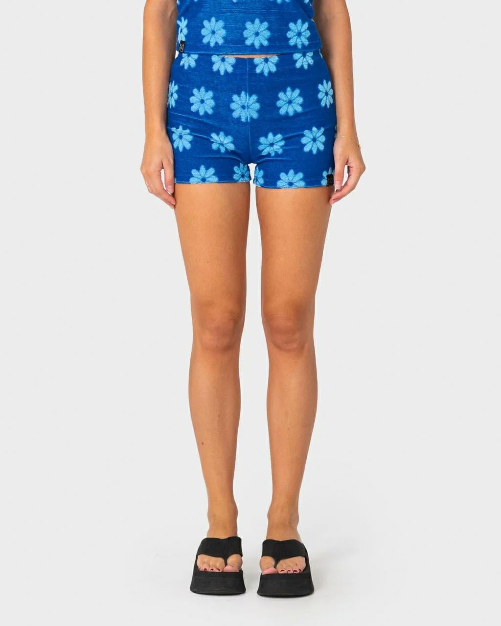 Rusty Bloom Towelling Booty Sho Royal Blue / Blue. Rusty Walkshorts - Elastic Waist in Womens Walkshorts - Elastic Waist & Womens Shorts. Code: WKL0882