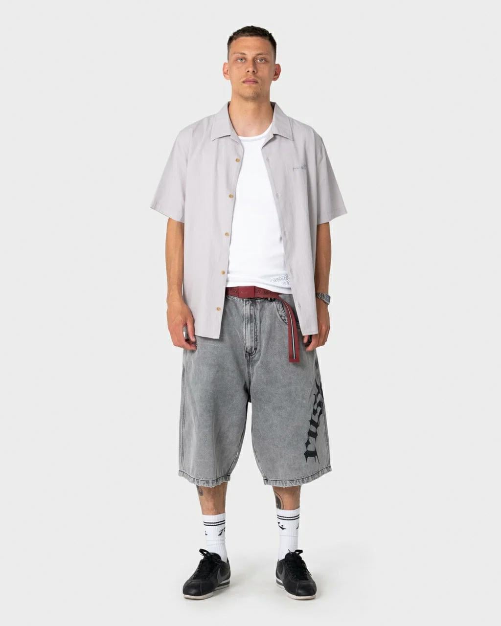 Rusty Diego Short Sleeve Shirt Ultimate Grey. Rusty Shirts - Short Sleeve in Mens Shirts - Short Sleeve & Mens Shirts. Code: WSM1256
