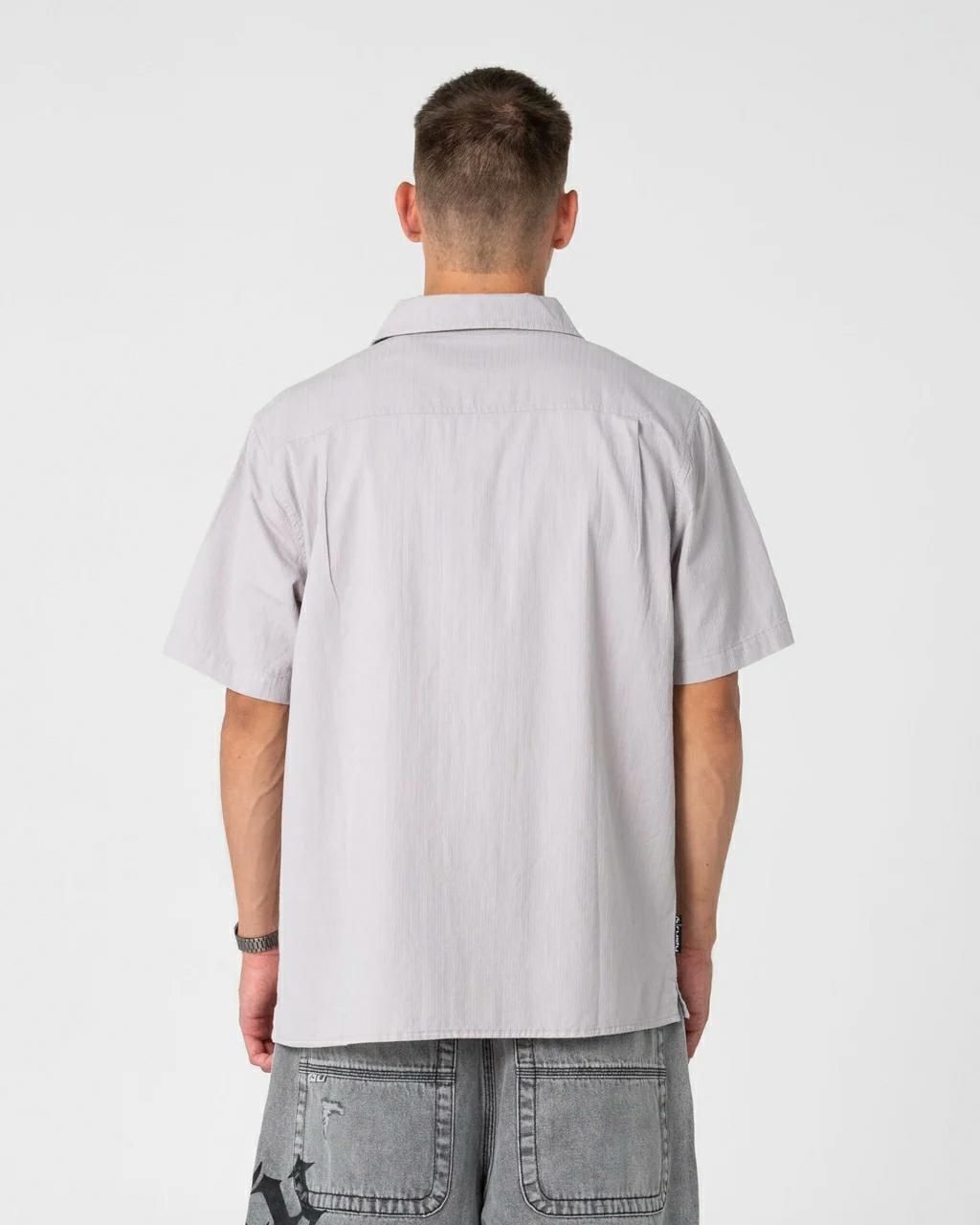 Rusty Diego Short Sleeve Shirt Ultimate Grey. Rusty Shirts - Short Sleeve in Mens Shirts - Short Sleeve & Mens Shirts. Code: WSM1256