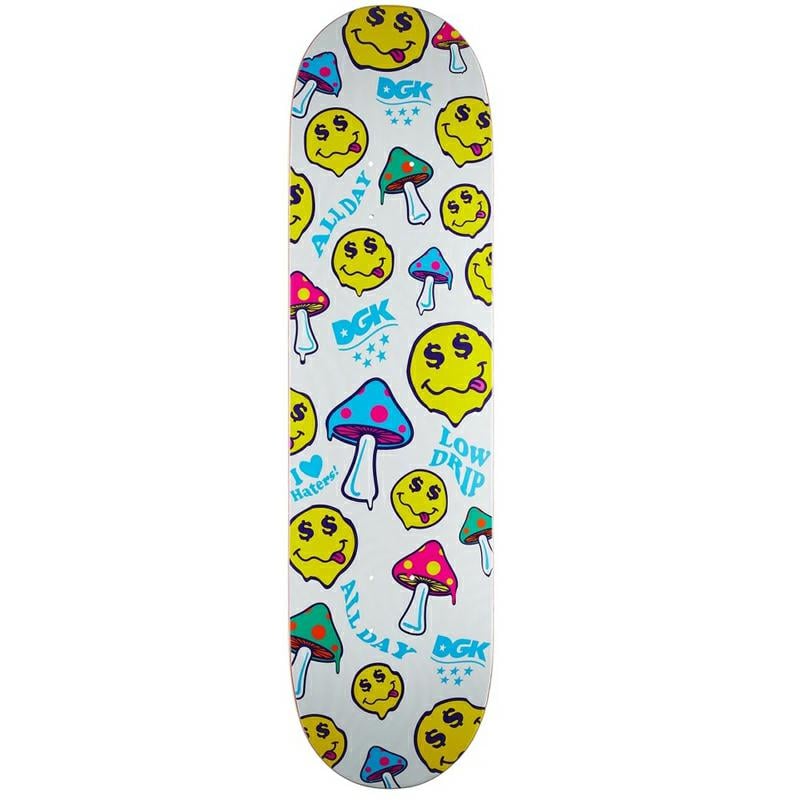 Dgk Skateboards Dgk Deck Happy Drip 8.25 Happy Drip 8.25. Dgk Skateboards Skateboard Decks in Boardsports Skateboard Decks & Boardsports Skate. Code: 009006976