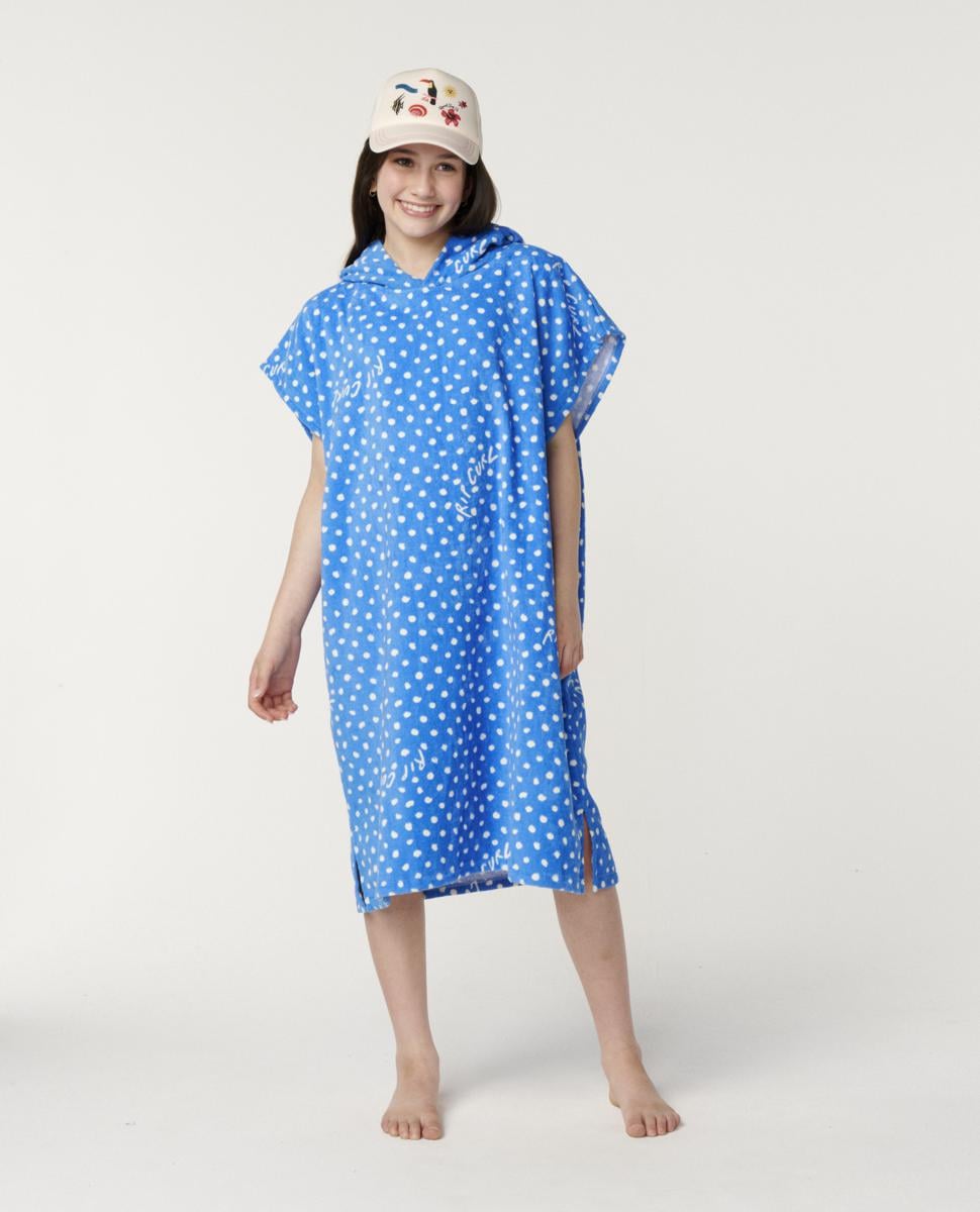 Rip Curl Mixed Hooded Towel- Kids Bright Blue. Rip Curl Towels - Hooded in Girls Towels - Hooded & Girls Accessories. Code: 00GGTO