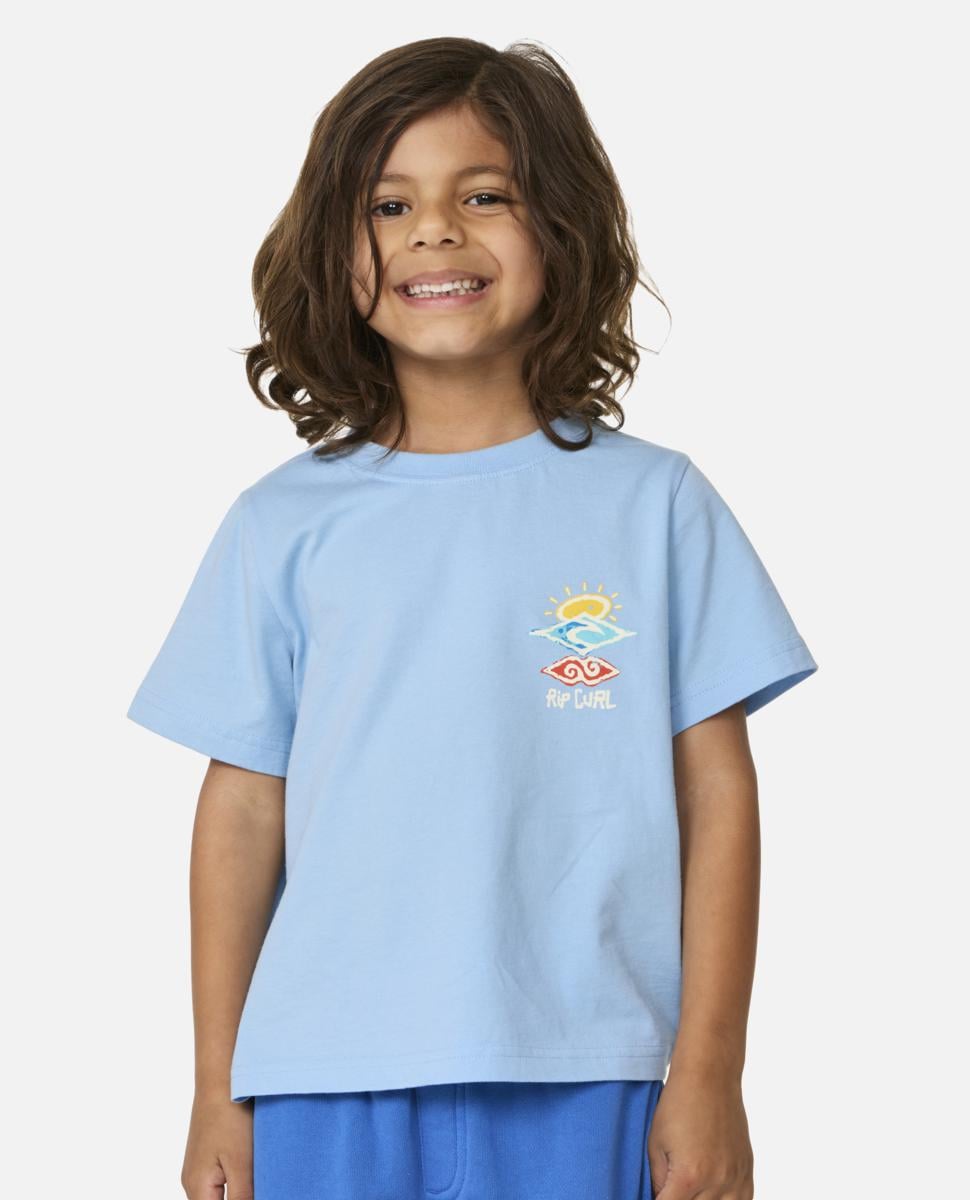 Rip Curl Icons Of Shred Tee -boy Blue Bell. Rip Curl Tees in Toddlers Tees & Toddlers T-shirts & Singlets. Code: 016TTE