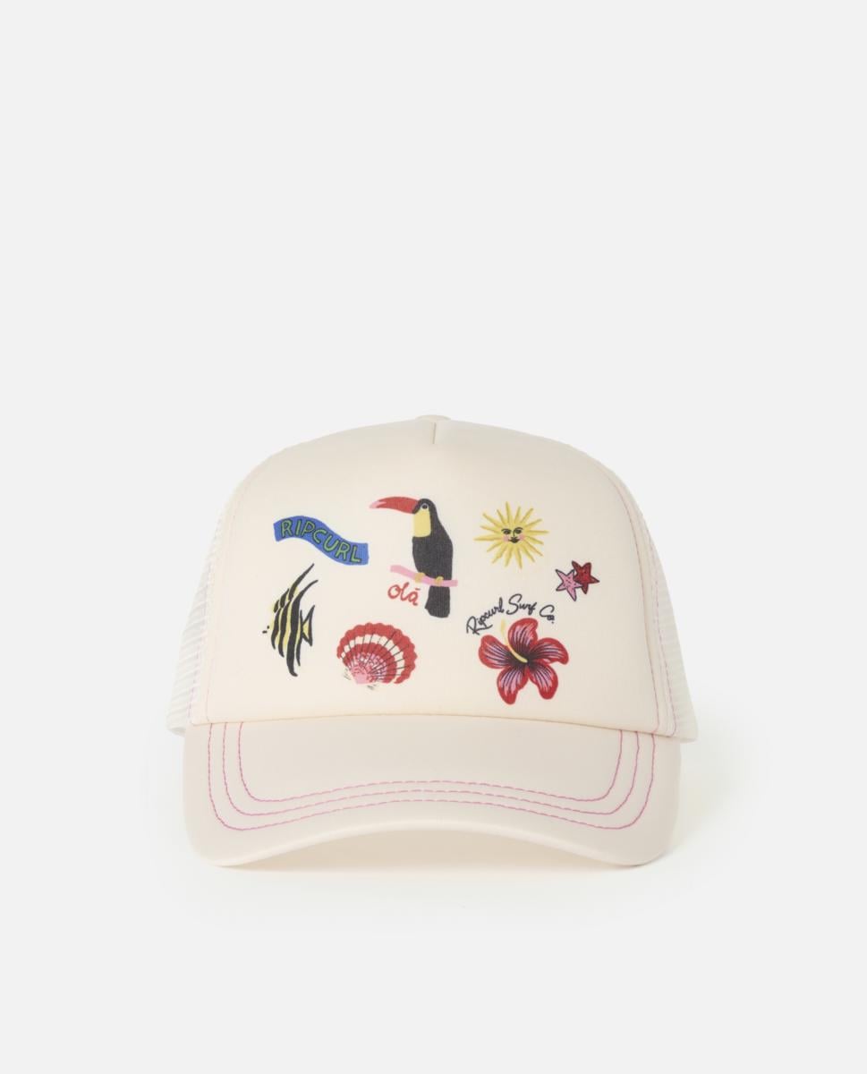 Rip Curl Mixed Revival Trucker-gir Off White. Rip Curl Hats & Caps in Girls Hats & Caps & Girls Headwear. Code: 023GHE