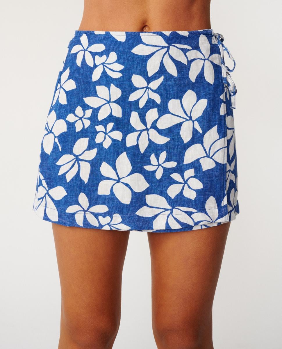 Rip Curl Paraiso Linen Wrap Mini S Blue. Rip Curl Skirts in Womens Skirts & Womens Skirts, Dresses & Jumpsuits. Code: 03QWSK
