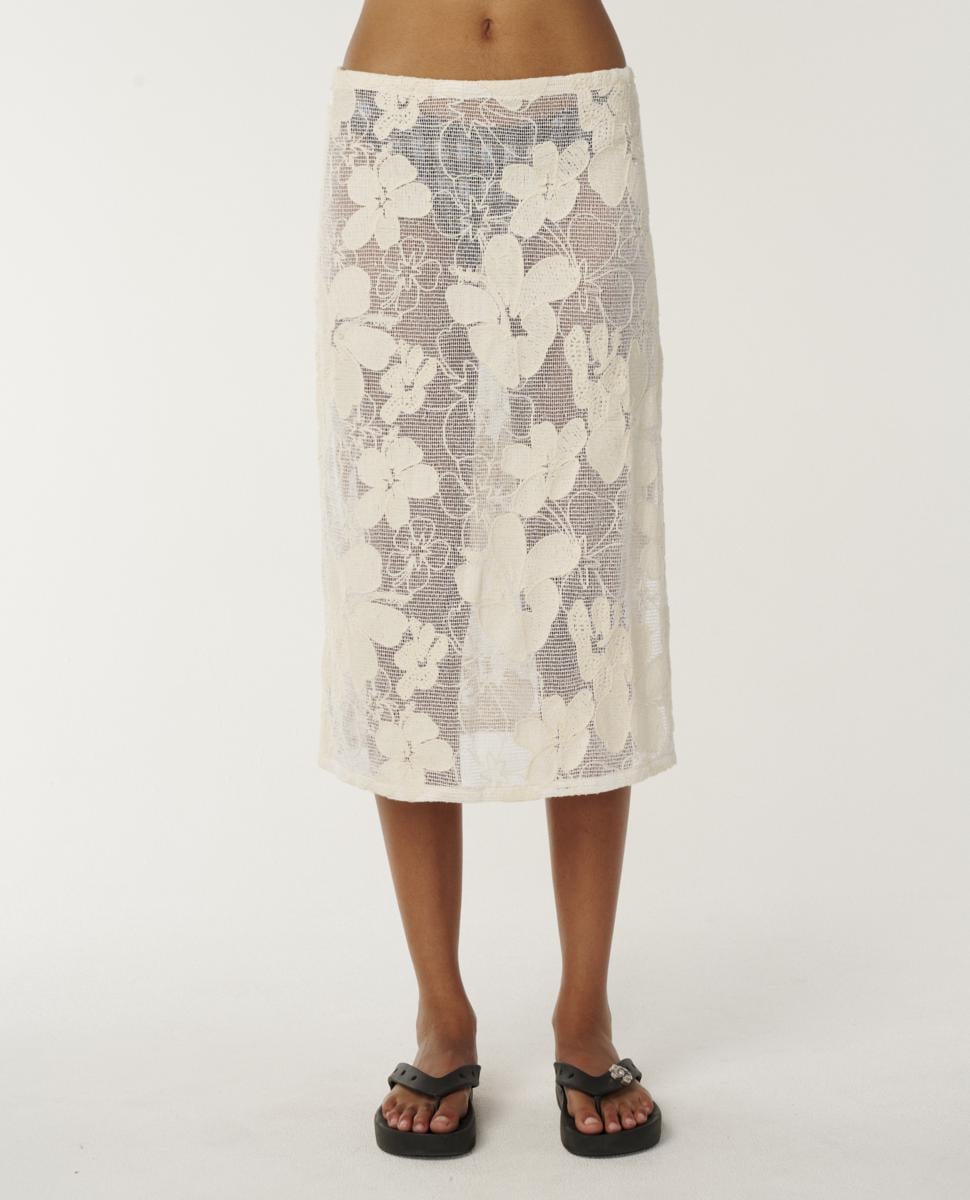 Rip Curl Paraiso Crochet Mesh Midi Off White. Rip Curl Skirts in Womens Skirts & Womens Skirts, Dresses & Jumpsuits. Code: 03SWSK