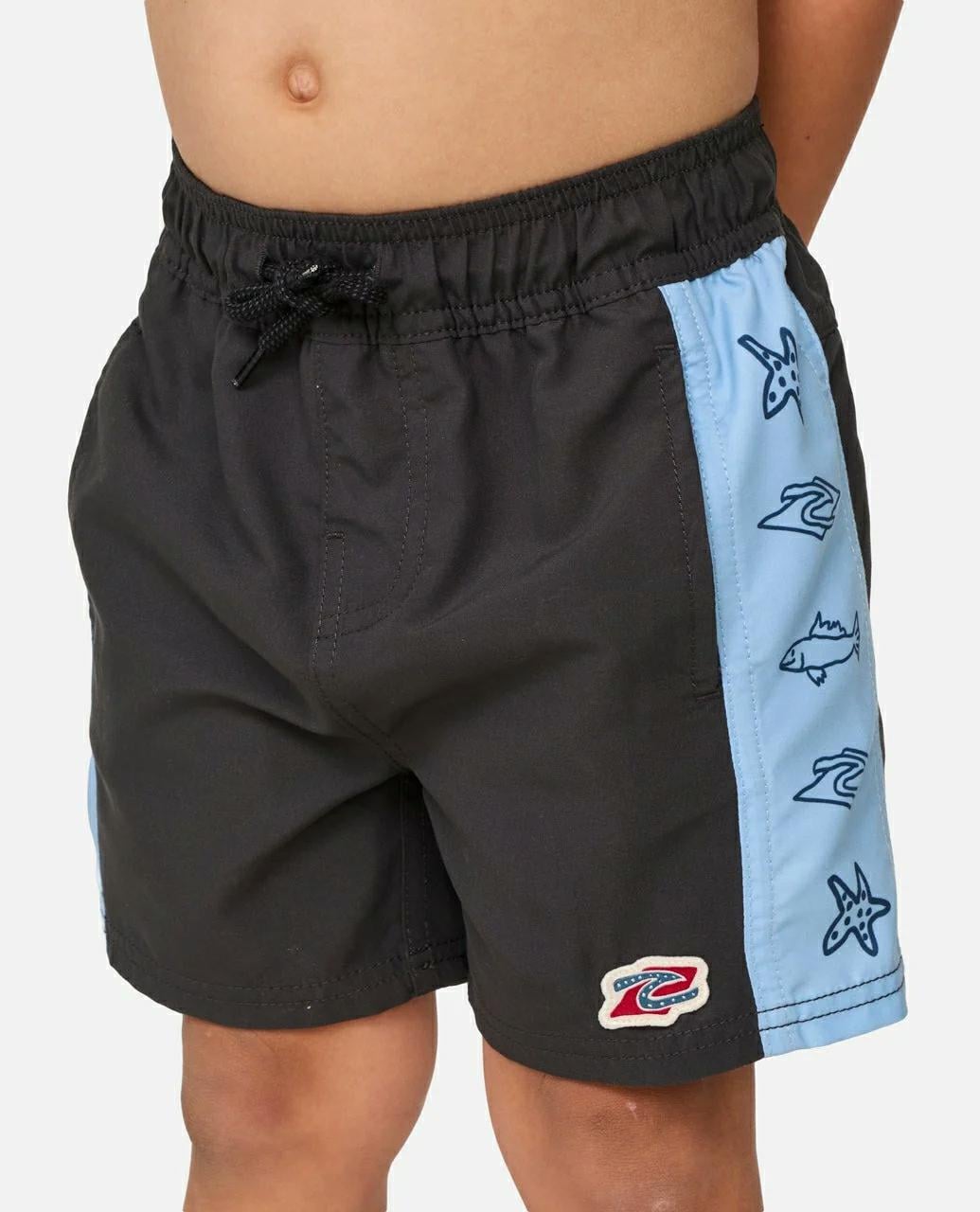 Rip Curl Ocean Party Panel Volley- Washed Black. Rip Curl Boardshorts - Elastic Waist in Boys Boardshorts - Elastic Waist & Boys Shorts. Code: 061TBO