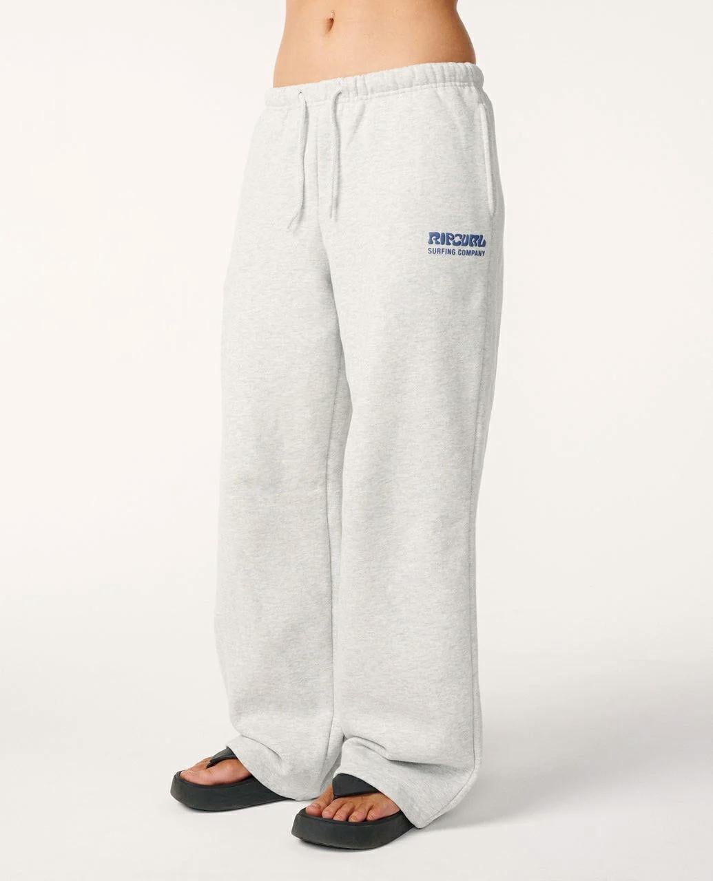 Rip Curl Surf Puff Wide Leg Trackp Grey Marle/navy. Rip Curl Track Pants in Womens Track Pants & Womens Pants & Jeans. Code: 06OWPA
