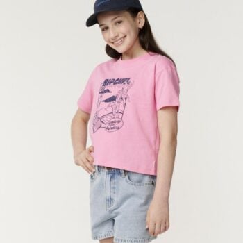 Rip Curl Island Paradise Crop - Gi Pink. Rip Curl Sweats in Girls Sweats & Girls Jackets, Jumpers & Knits. Code: 07QGTE