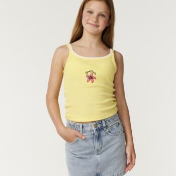 Rip Curl Island Time Tank - Girl Yellow Sunshine. Rip Curl Singlets & Tanks in Girls Singlets & Tanks & Girls T-shirts & Singlets. Code: 07RGTE