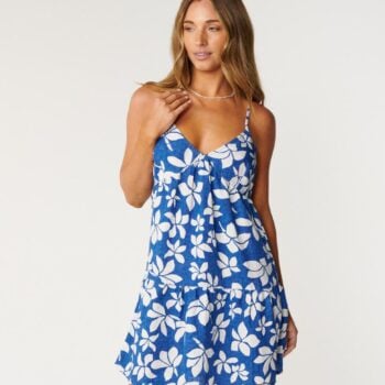 Rip Curl Paraiso Linen Mini Dress Blue. Rip Curl Sweats in Womens Sweats & Womens Jackets, Jumpers & Knits. Code: 0ATWDR