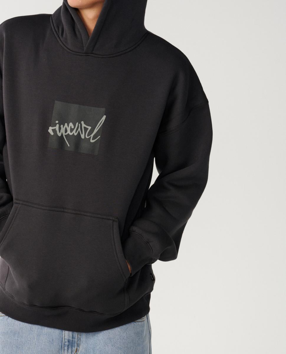 Rip Curl Rip Script Icon Hood Washed Black. Rip Curl Hoodies in Mens Hoodies & Mens Jackets, Jumpers & Knits. Code: 0F7MFL