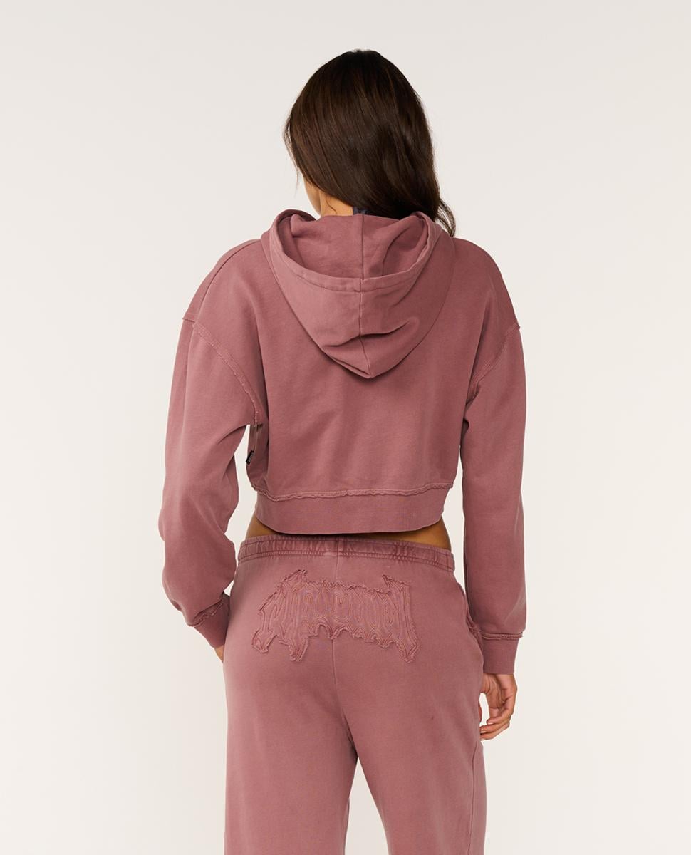 Rip Curl Archive Rota Goth Crop Zip Through Hood Grape. Rip Curl Hoodies in Womens Hoodies & Womens Jackets, Jumpers & Knits. Code: 0H1WFL