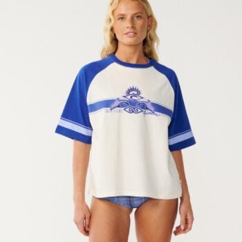 Rip Curl Dolphin Archive Oversized Tee Bone. Rip Curl Tees in Womens Tees & Womens T-shirts & Singlets. Code: 0QIWTE