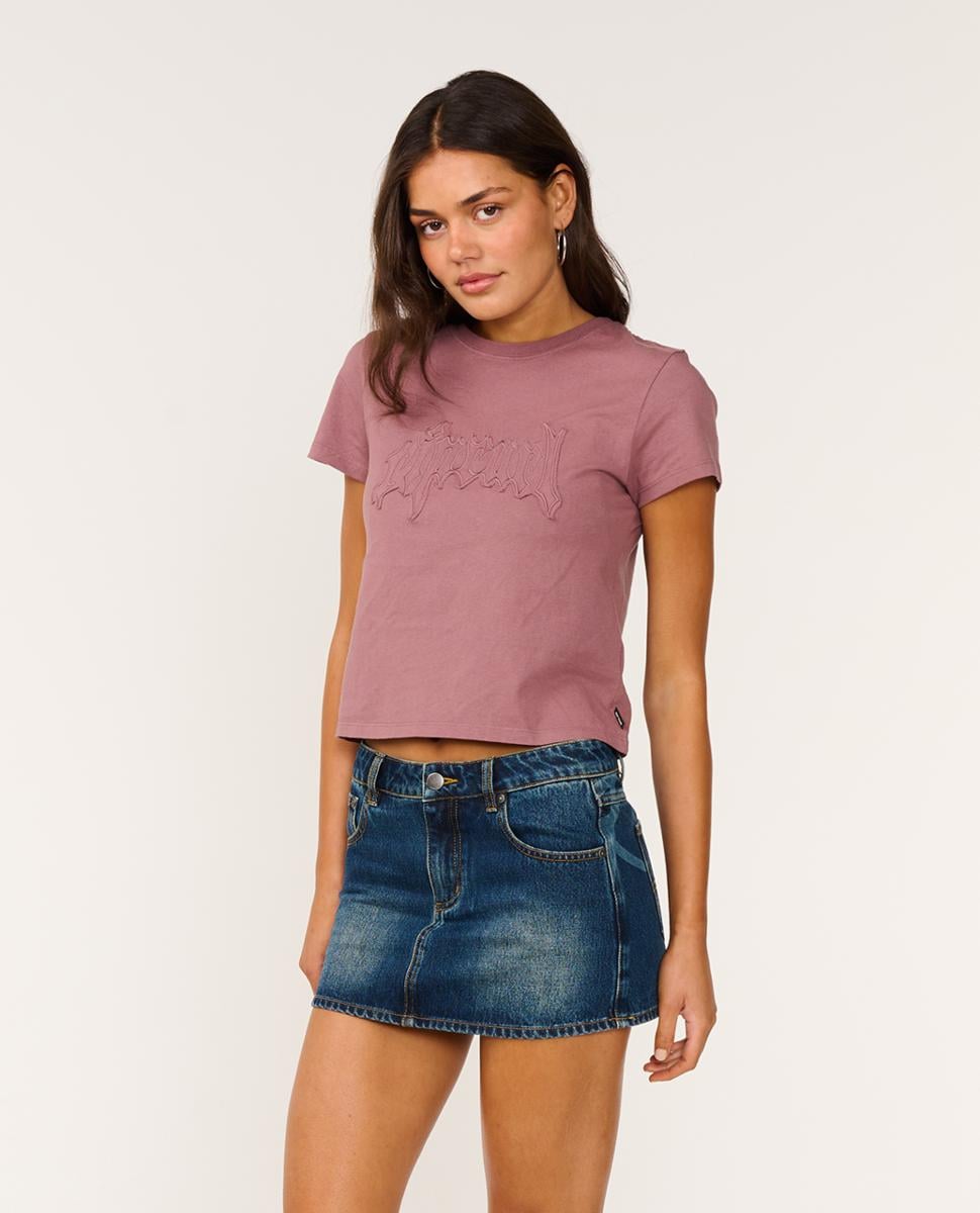 Rip Curl Archive Rota Tee Grape. Rip Curl Tees in Womens Tees & Womens T-shirts & Singlets. Code: 0UVWTE