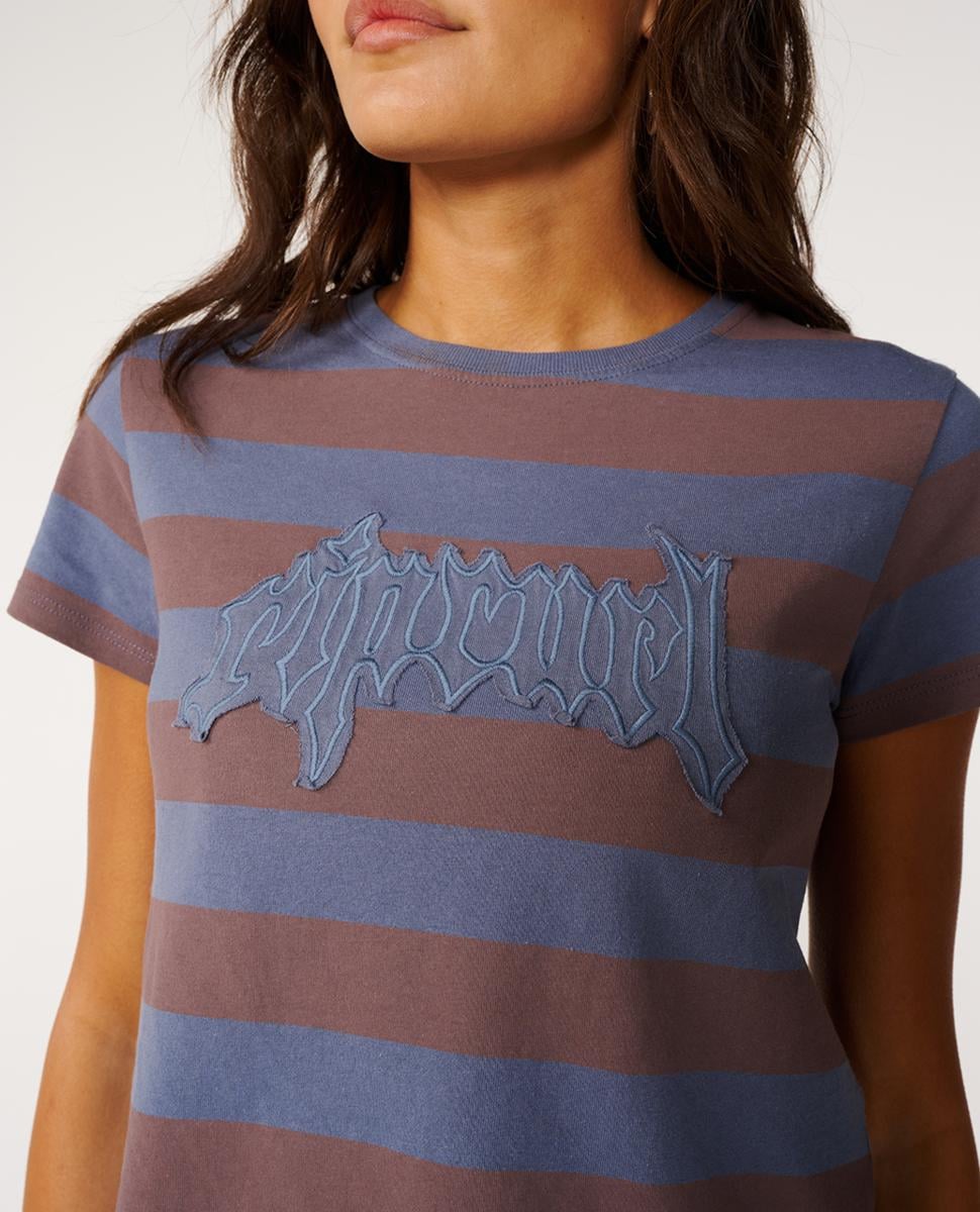Rip Curl Archive Rota Tee Dusty Purple. Rip Curl Tees in Womens Tees & Womens T-shirts & Singlets. Code: 0UVWTE